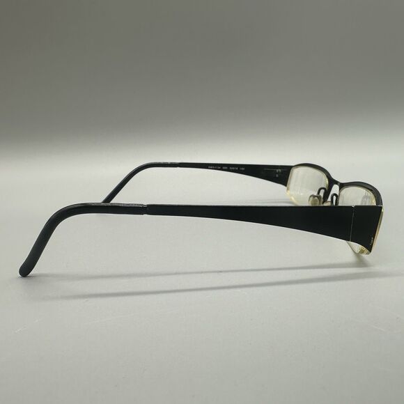 Dolce&Gabbana Eyeglasses Frames Only D&G 4134 0B5 52-18-130 Black Half Rim - Picture 3 of 16